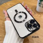 For iPhone16promax CD-print magnetic case Apple 15 comes with lens film plated protective case - Image 7