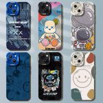 A fall-proof silicone couple cartoon phone case for the Apple series - Image 4
