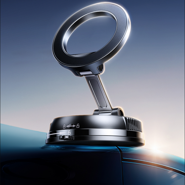 2025 new model of magnetic suction vacuum suction cup for car navigation, car mobile phone stand