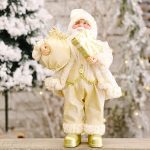 Standing Santa Claus Doll, Christmas Backpack Decor, Creative Santa Figurine, Festive Tabletop Decoration Holiday Gift Idea - Image 3