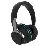 Wireless Bass Headphones, Colorful Light Up Ear Cups, TF Card MP3 Play, Stereo Over Ear Headset, Computer Gaming Earmuffs