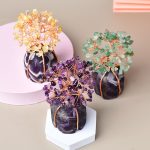 Amethyst Crystal Five Petal Base, Raw Stone Home Decor, Office Desk Ornament, Natural Geode Feng Shui Wealth Display - Image 3