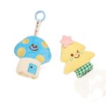 Christmas Plush Keychain DIY, Quirky Mini Pendant Collection, Unique Bag Charm Designs, Cute Girls Accessories Set