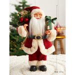 Santa Claus Doll Decor, Christmas Scene Setup Display, Hotel Window Decoration, Desktop Tabletop Ornament Holiday Party Figurine - Image 5