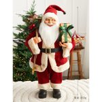 Santa Claus Doll Decor, Christmas Scene Setup Display, Hotel Window Decoration, Desktop Tabletop Ornament Holiday Party Figurine - Image 4