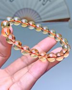 Brazilian Citrine Bracelet Women, Deep Yellow Crystal Gemstone, Natural Stone Beads, Fashion Jewelry Accessory Healing Crystal - Image 6