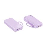 20000mAh PD Power Bank, Built-in Charging Cables, Fast Portable Charger, High Capacity Phone Battery, Quick Charge Pack - Image 3