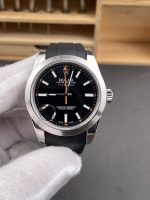 A black-dial Rolex mechanical watch. Is this the style you like? - Image 2