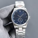 The quartz movement has the moon phase function but not the calendar function. The mechanical appearance on the back. - Image 3