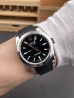 A black-dial Rolex mechanical watch. Is this the style you like? - Image 5