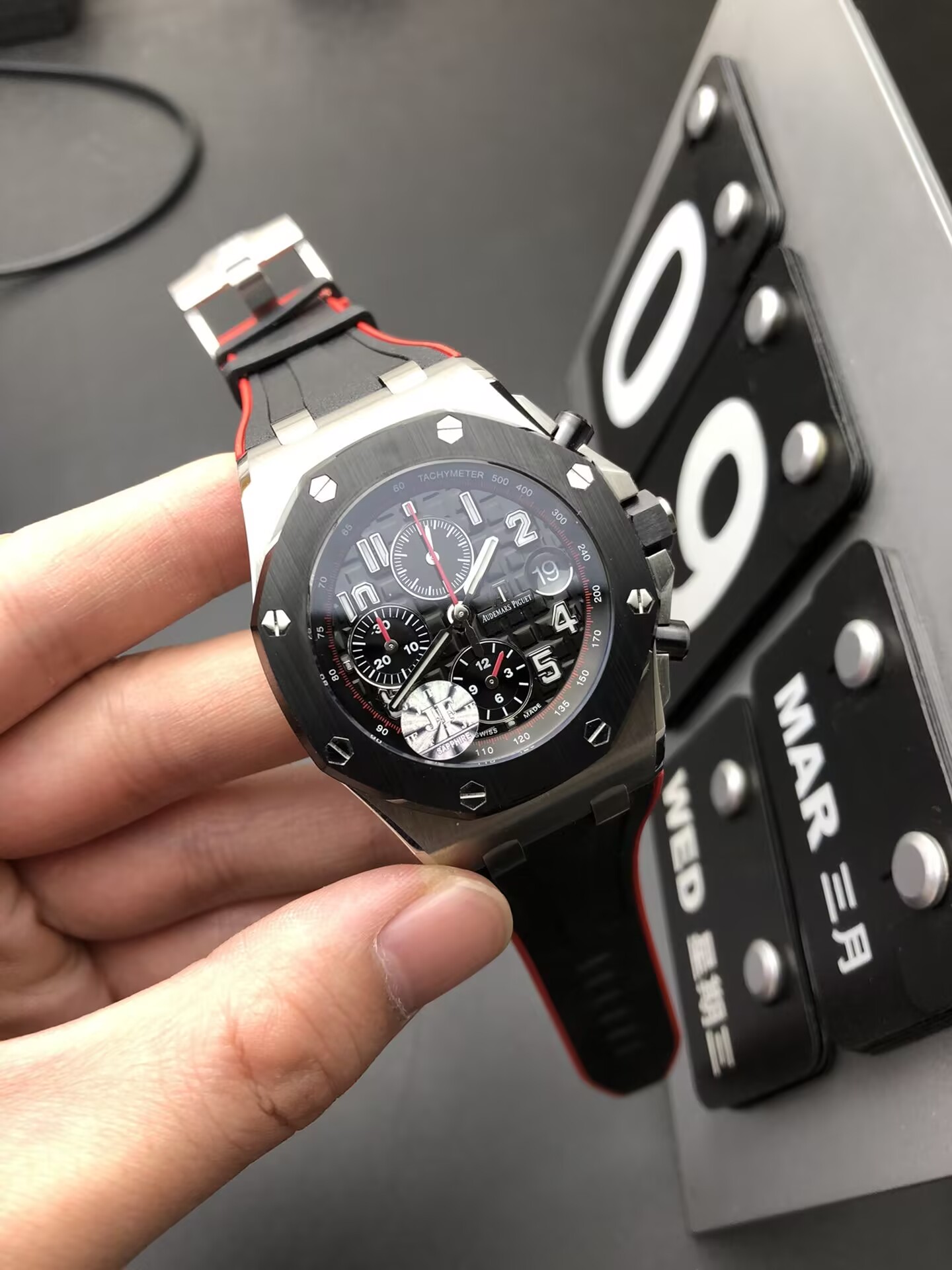 F449B9031EC957968C5514334F3DD02E JF Premium Audemars Piguet ceiling watch, the latest and most fashionable mechanical watch - Image 1